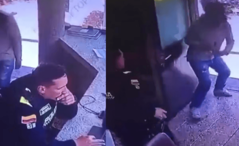CAI Puente Aranda: atacan a policía en Bogotá