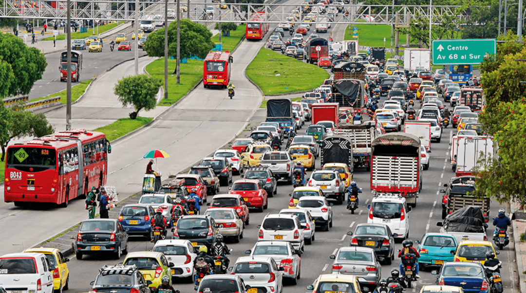 Manifestación afecta movilidad en Bogotá hoy