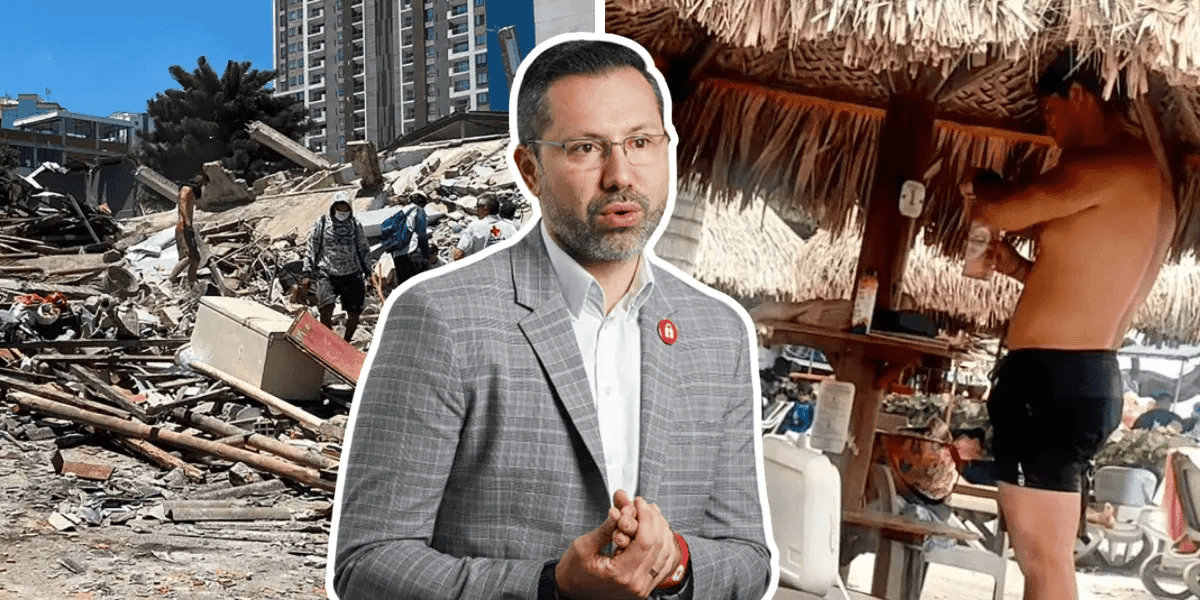 Ministro de Vivienda enfrenta críticas por playa