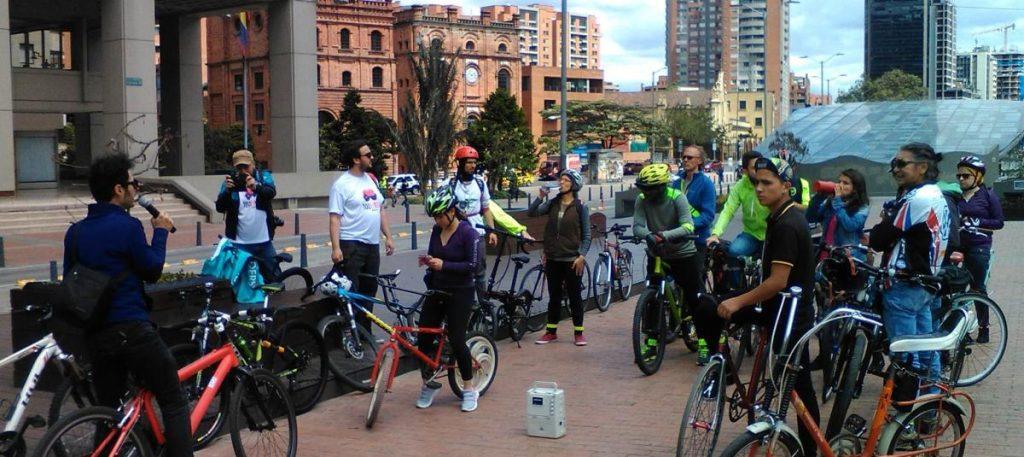 A rodar en bicicleta 