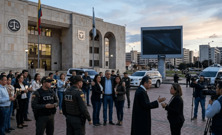 Fachada de los juzgados de Paloquemao donde se formulan cargos judiciales
