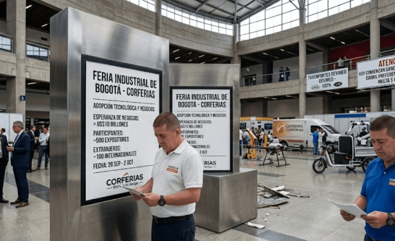 Feria Internacional Industrial de Bogotá proyecta negocios por más de US$10 millones en Corferias