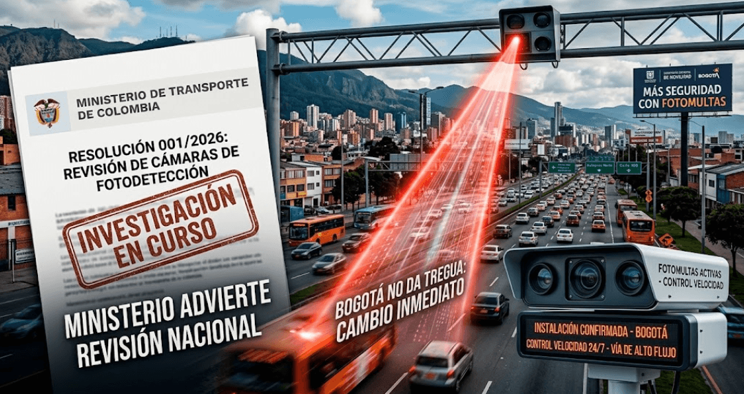 Fotomultas en Bogotá: Distrito confirma nuevos puntos de control en vías de alto flujo vehicular