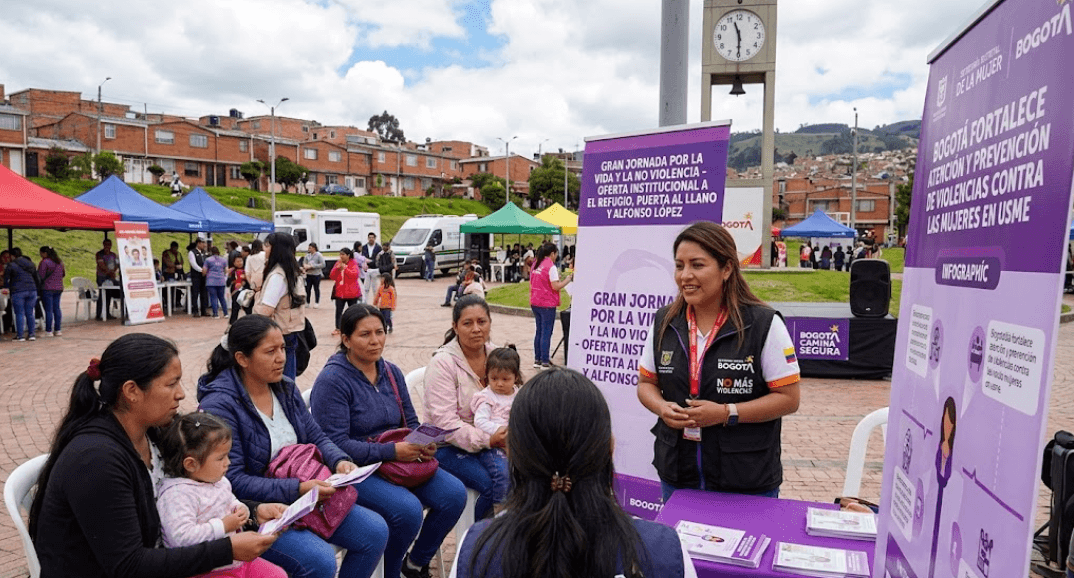 Mujeres en Usme reciben atencion integral y orientacion frente a la violencia de genero