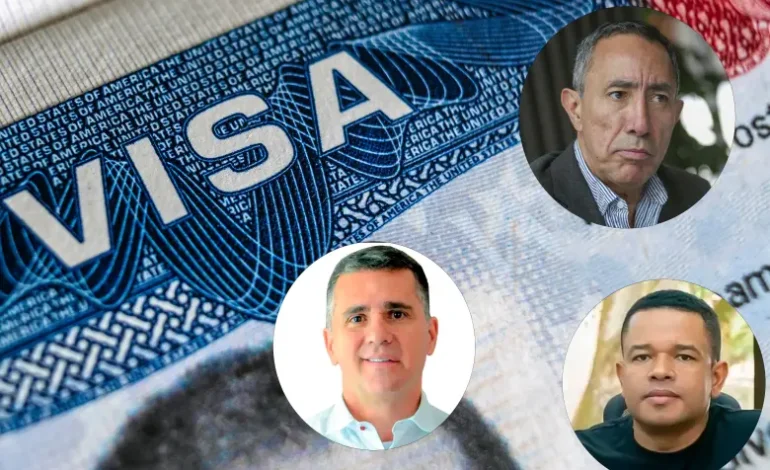 Le quitaron la visas a 7 figuras políticas