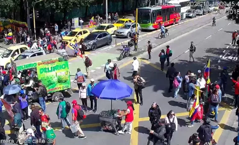 TransMilenio hoy: marchas afectan a 33.468 usuarios