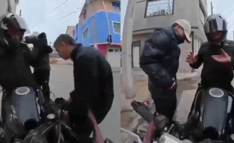 El robo a motociclista esta disparado