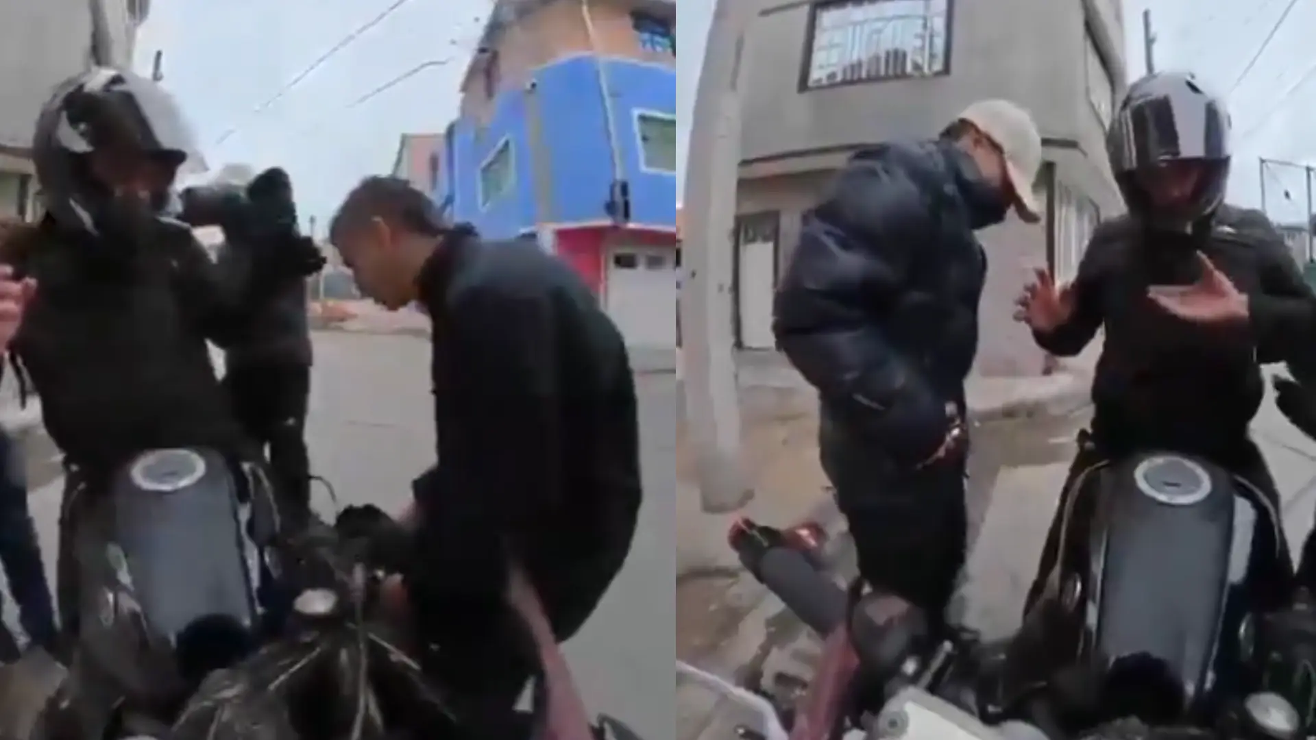 El robo a motociclista esta disparado